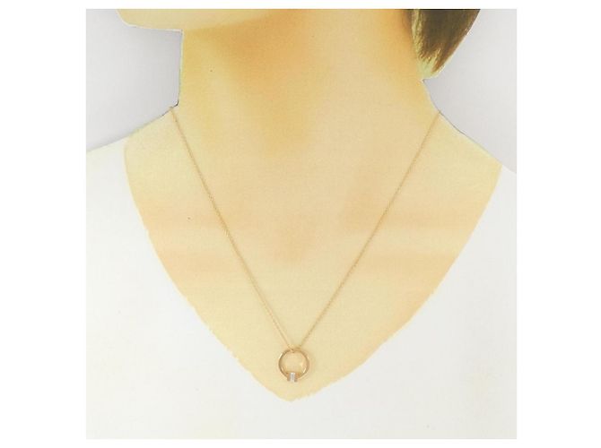 Tiffany & Co Collar Tiffany T Square en oro 750 Dorado - vista 6