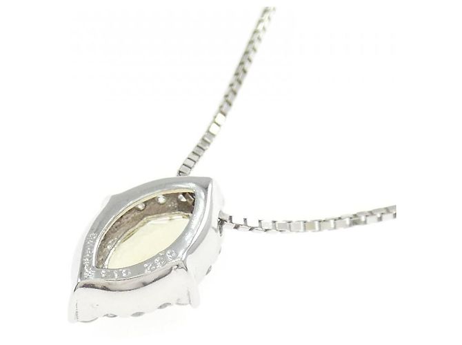 Autre Marque Collana in quarzo in oro bianco Au750 Argento - vista 4