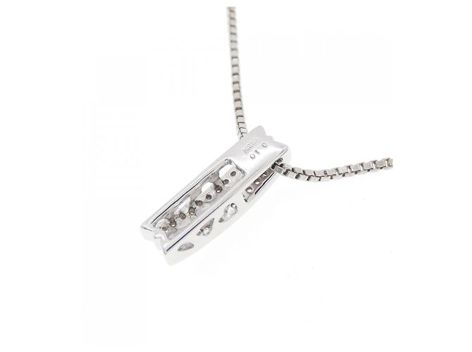 Autre Marque Collana in oro bianco Au750 e diamanti Argento - vista 4