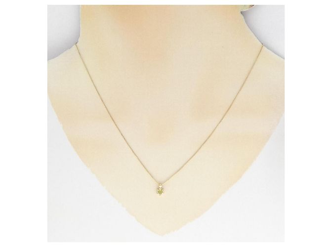 Autre Marque Collana in Turmalina e Diamanti Au750 D'oro - vista 6