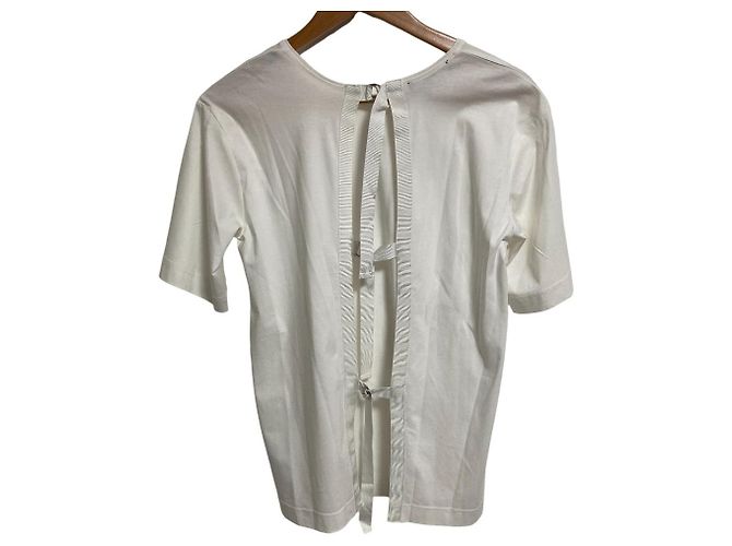 Autre Marque Jersey Diesel de manga corta con espalda abierta Blanco - vista 2