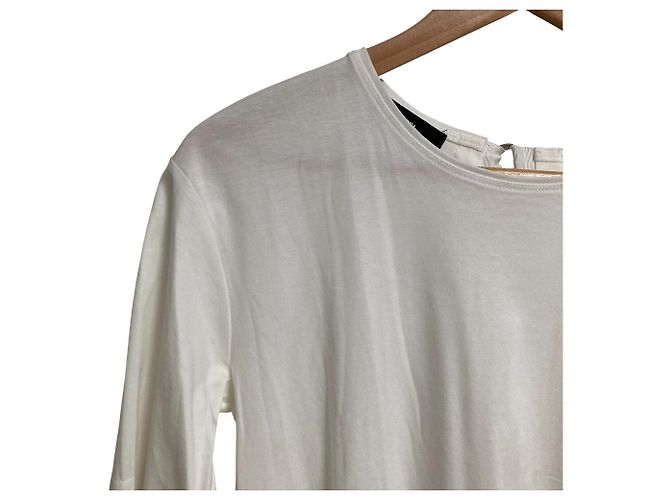 Autre Marque Jersey Diesel de manga corta con espalda abierta Blanco - vista 3