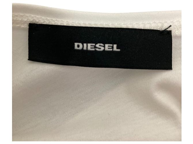 Autre Marque Jersey Diesel de manga corta con espalda abierta Blanco - vista 4