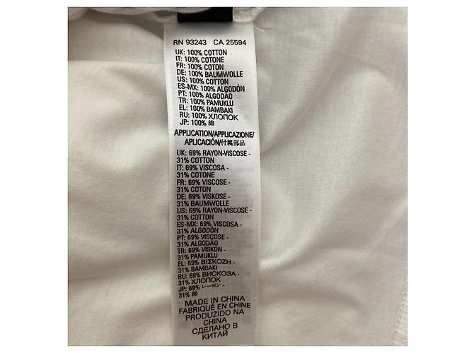 Autre Marque Jersey Diesel de manga corta con espalda abierta Blanco - vista 6