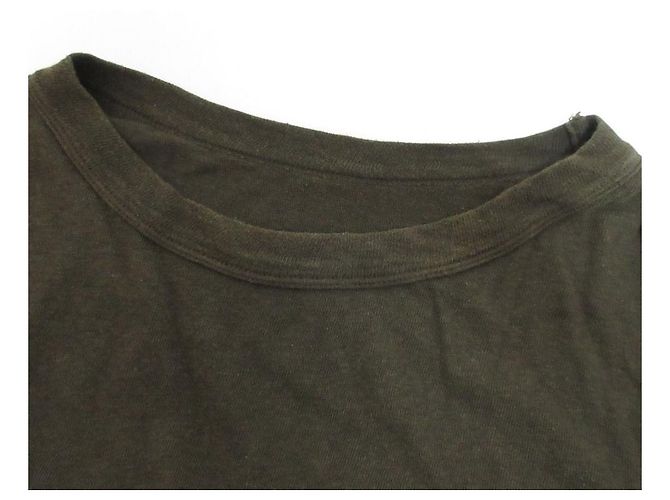 Autre Marque Camiseta 45R Cho Gauze Big Verde Caqui - vista 10