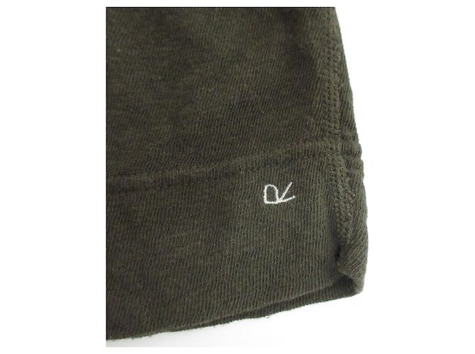 Autre Marque Camiseta 45R Cho Gauze Big Verde Caqui - vista 11