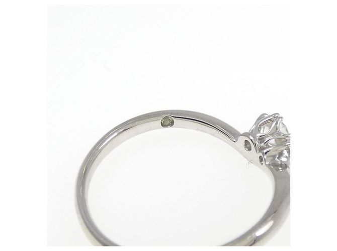 Autre Marque PT900 Platin Diamantring Silber - Ansicht 4