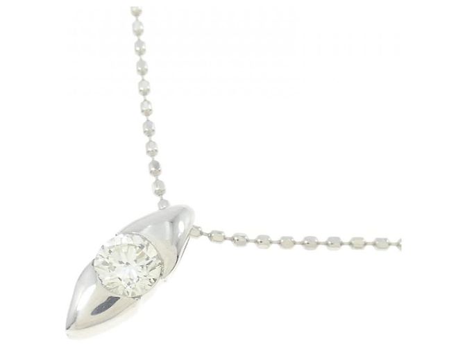 Autre Marque Collana in platino e diamanti Argento - vista 3