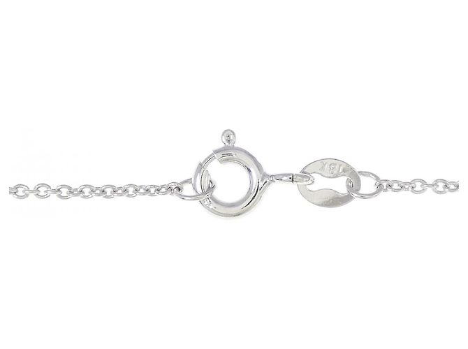 Autre Marque Collana in oro giallo e oro bianco Au750 con diamanti - vista 5