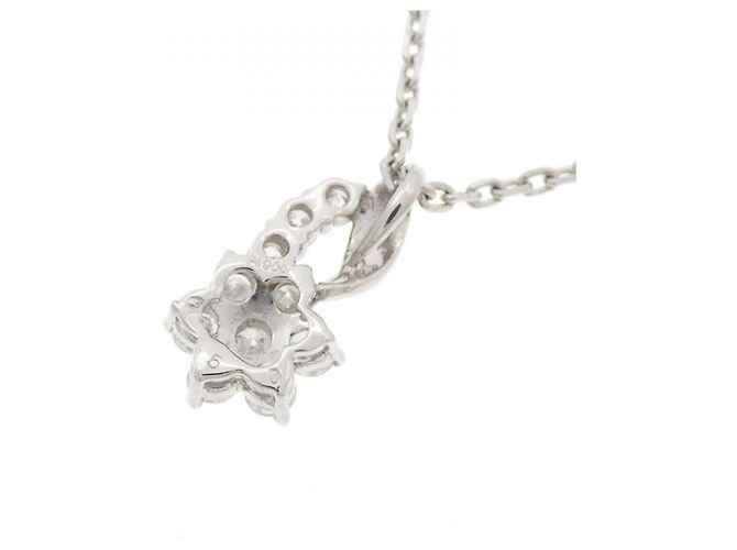 Autre Marque Collana di Diamanti PT900 PT850 Argento - vista 4