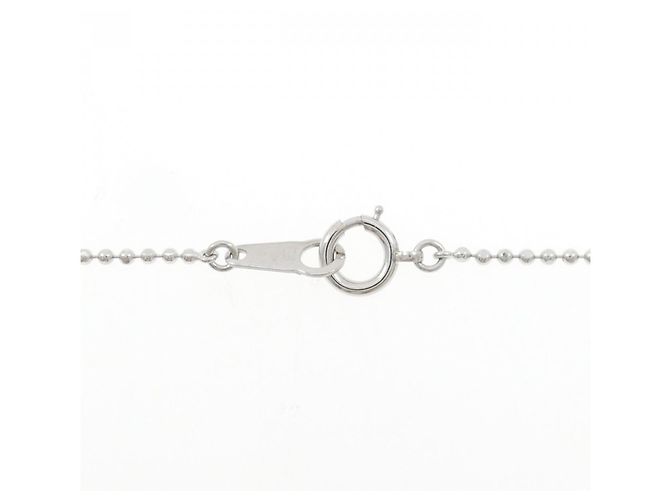 Autre Marque Collana fiore in diamante e platino Argento - vista 5