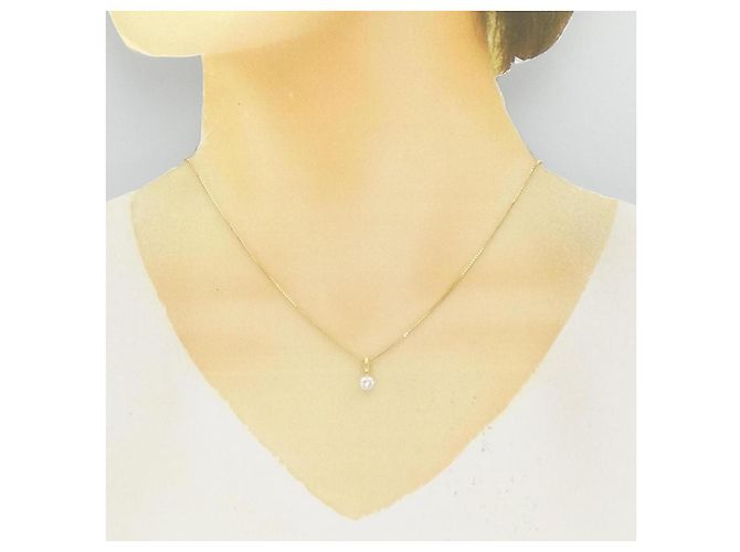 Autre Marque Collana con Diamanti Au750 D'oro - vista 6