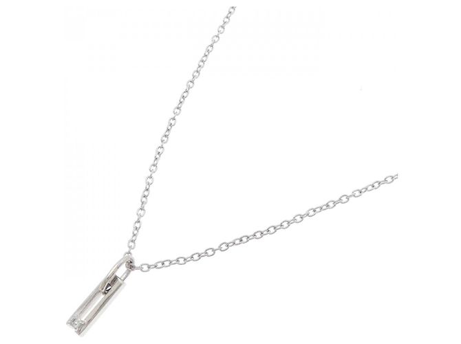 Autre Marque Collana in platino e diamanti Argento - vista 2