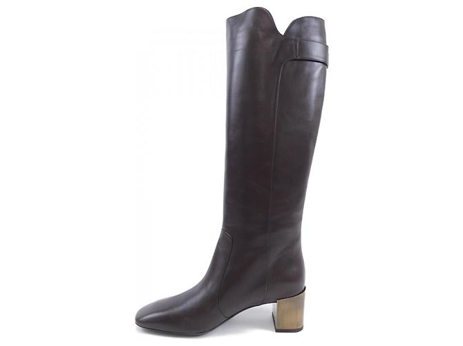 Botas altas Roger Vivier Castaño - vista 2