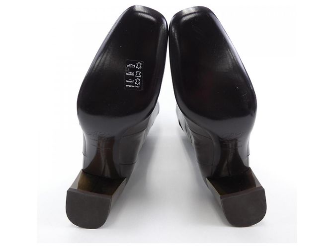 Botas altas Roger Vivier Castaño - vista 4