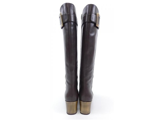 Botas altas Roger Vivier Castaño - vista 5