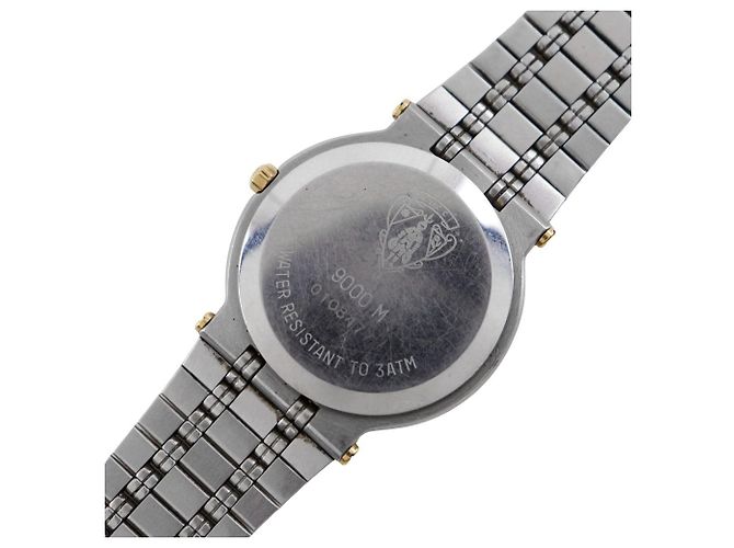 Gucci 9000M Edelstahl Quarz Silber - Ansicht 6