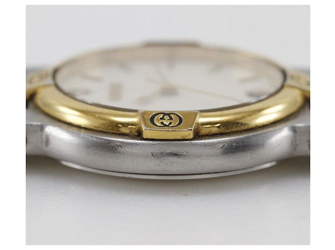 Gucci 9000M Edelstahl Quarz Silber - Ansicht 8