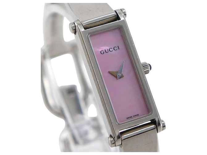 Gucci 1500L aus Edelstahl Pink - Ansicht 3