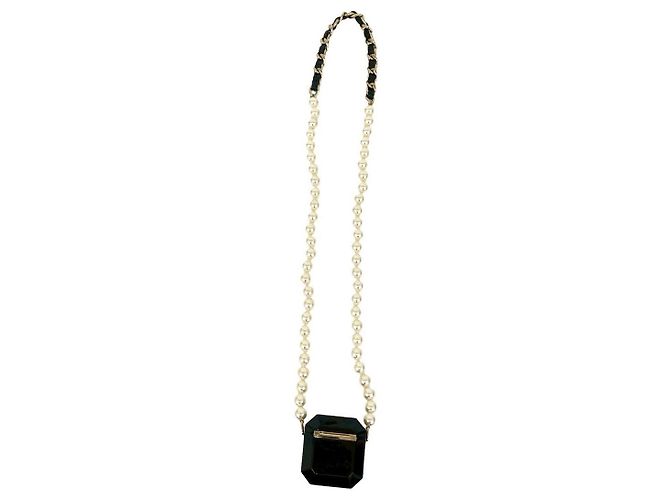 Timeless Funda para AirPods Pro de piel de cordero Chanel Negro - vista 5