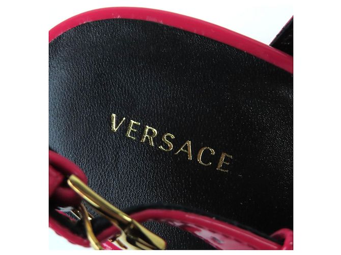 Versace Lackleder-Pumps Pink - Ansicht 11