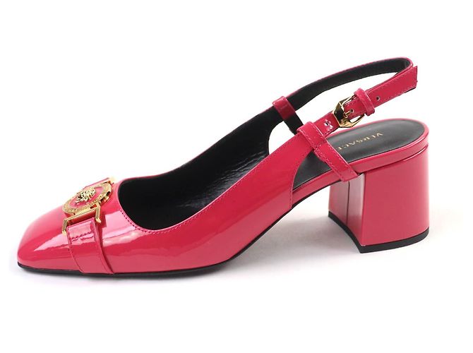 Versace Lackleder-Pumps Pink - Ansicht 5