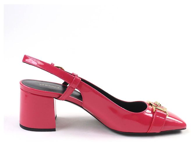 Versace Lackleder-Pumps Pink - Ansicht 6
