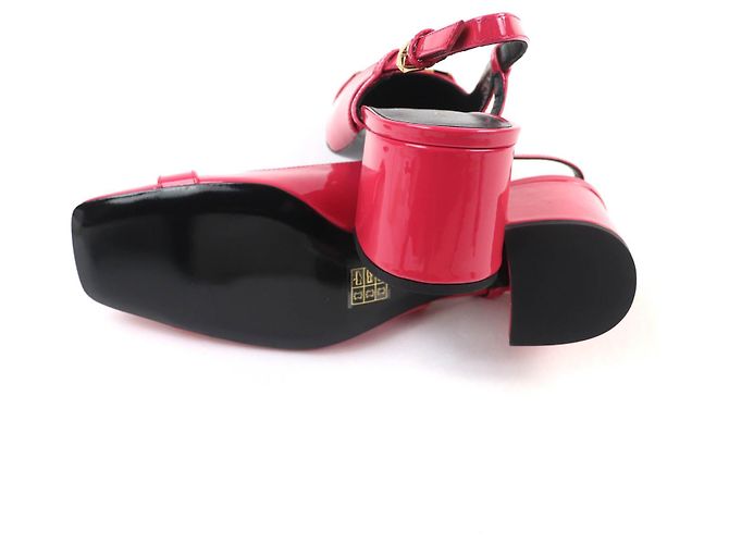 Versace Lackleder-Pumps Pink - Ansicht 7