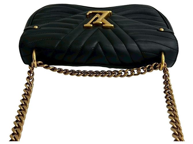Borsa a tracolla 2way in pelle New Wave Louis Vuitton Nero - vista 5