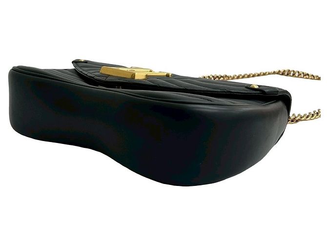 Borsa a tracolla 2way in pelle New Wave Louis Vuitton Nero - vista 9