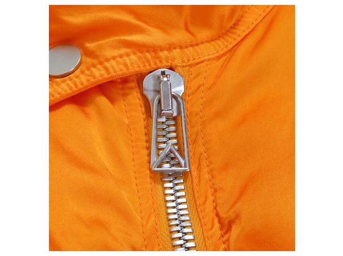 Vestido de rayón Bottega Veneta Naranja - vista 5