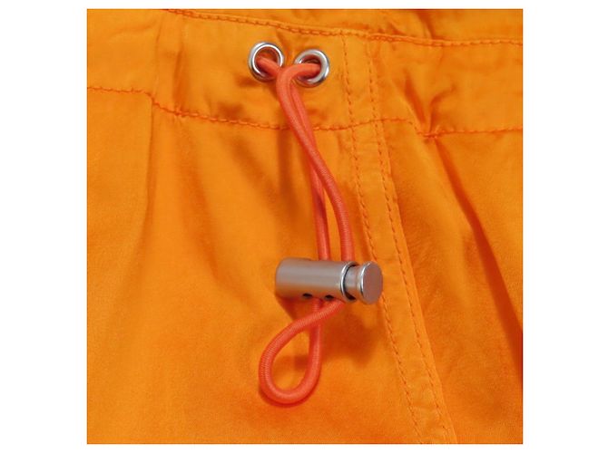 Vestido de rayón Bottega Veneta Naranja - vista 6