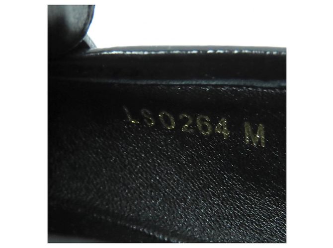 Mocassini in pelle Louis Vuitton Soho Line Nero - vista 11