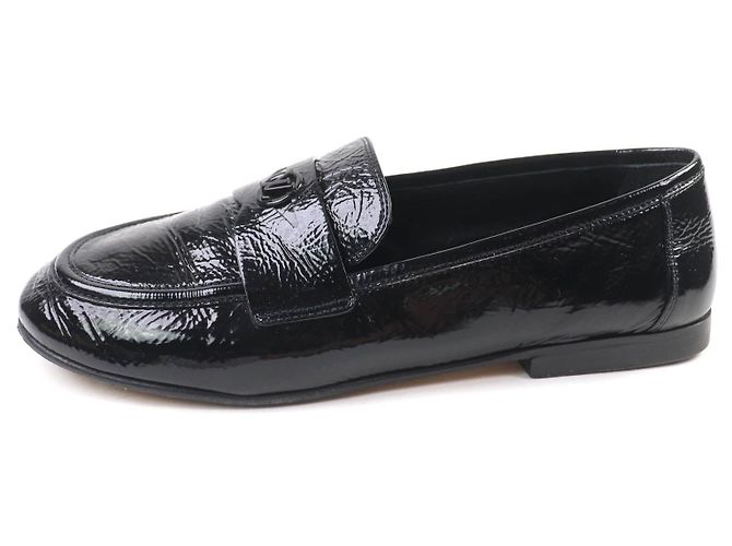 Mocassini in pelle Louis Vuitton Soho Line Nero - vista 5
