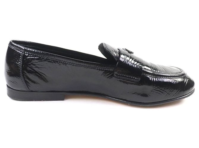 Mocassini in pelle Louis Vuitton Soho Line Nero - vista 6