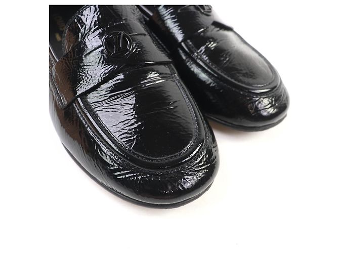 Mocassini in pelle Louis Vuitton Soho Line Nero - vista 8
