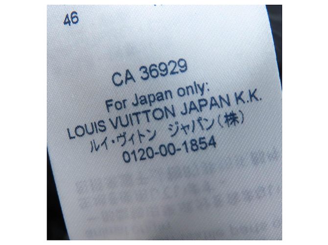 Giacca in misto seta e lana Louis Vuitton Blu Blu navy - vista 10