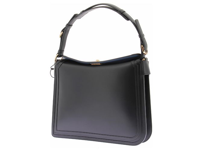 Borsa a mano Lanvin in pelle nera Nero - vista 3