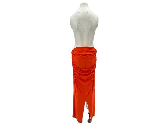 Autre Marque Falda naranja PARIS GEORGIA - vista 2