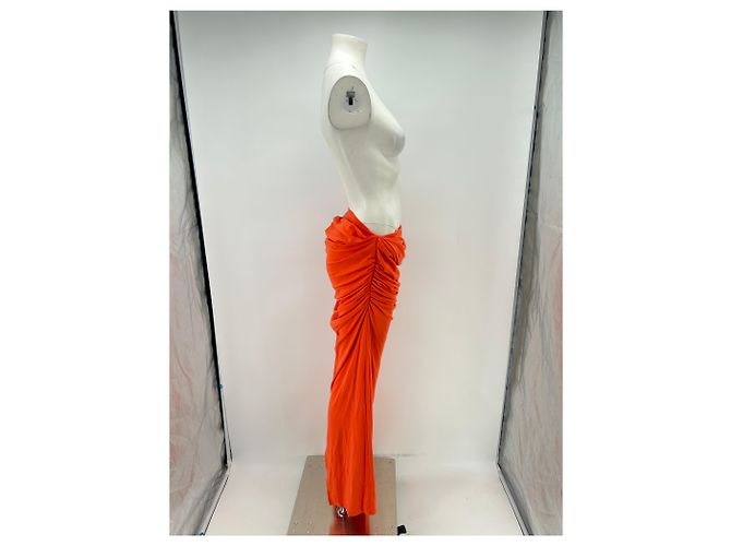 Autre Marque Falda naranja PARIS GEORGIA - vista 3