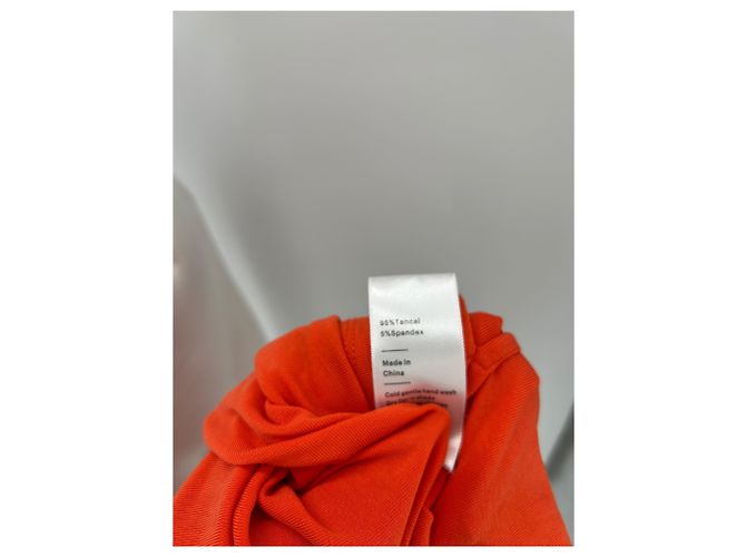 Autre Marque Falda naranja PARIS GEORGIA - vista 6