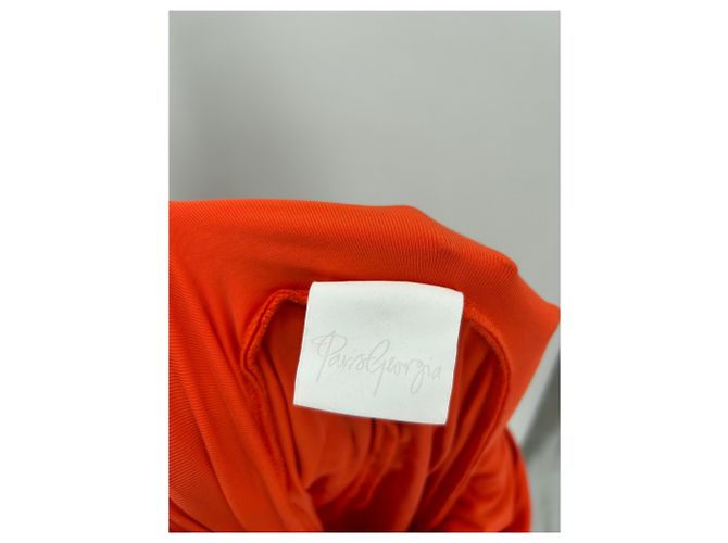 Autre Marque Falda naranja PARIS GEORGIA - vista 7