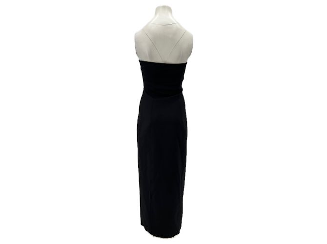 Autre Marque Schwarzes trägerloses Kleid - Ansicht 2