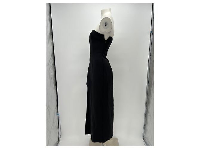 Autre Marque Schwarzes trägerloses Kleid - Ansicht 3