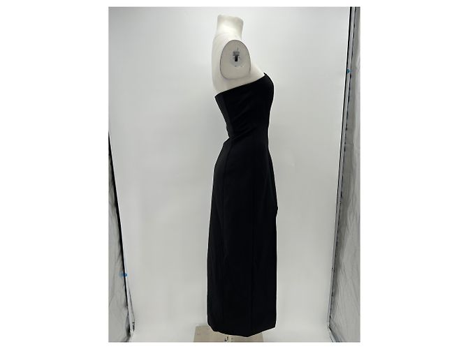 Autre Marque Schwarzes trägerloses Kleid - Ansicht 4