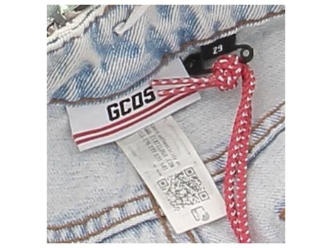 GCDS Vaqueros azules con joyas - vista 6