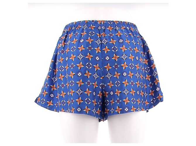 Louis Vuitton Blaue Shorts mit Monogramm - Ansicht 2