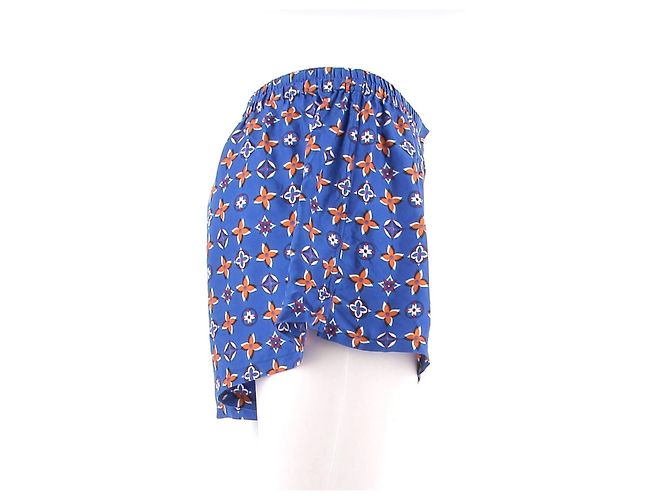 Louis Vuitton Blaue Shorts mit Monogramm - Ansicht 4