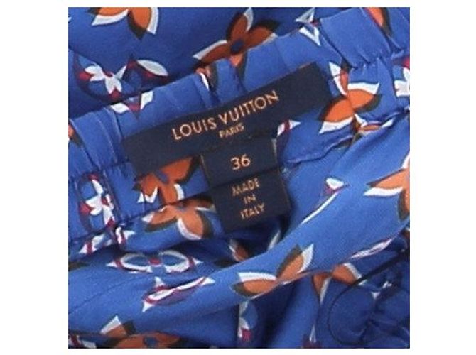 Louis Vuitton Blaue Shorts mit Monogramm - Ansicht 6