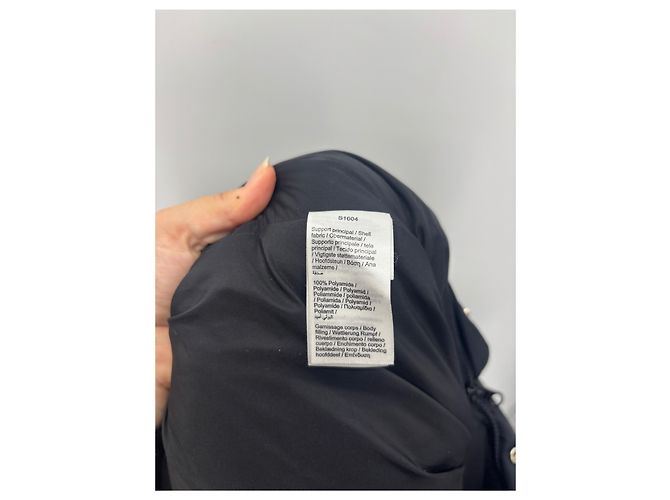 Giacca Bomber Lacoste con logo nera Nero - vista 5